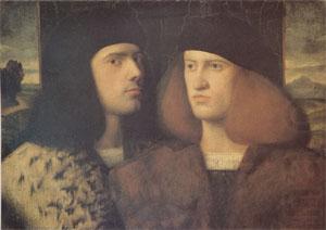 Portrait of Two Young Men (mk05), Giovanni Cariani